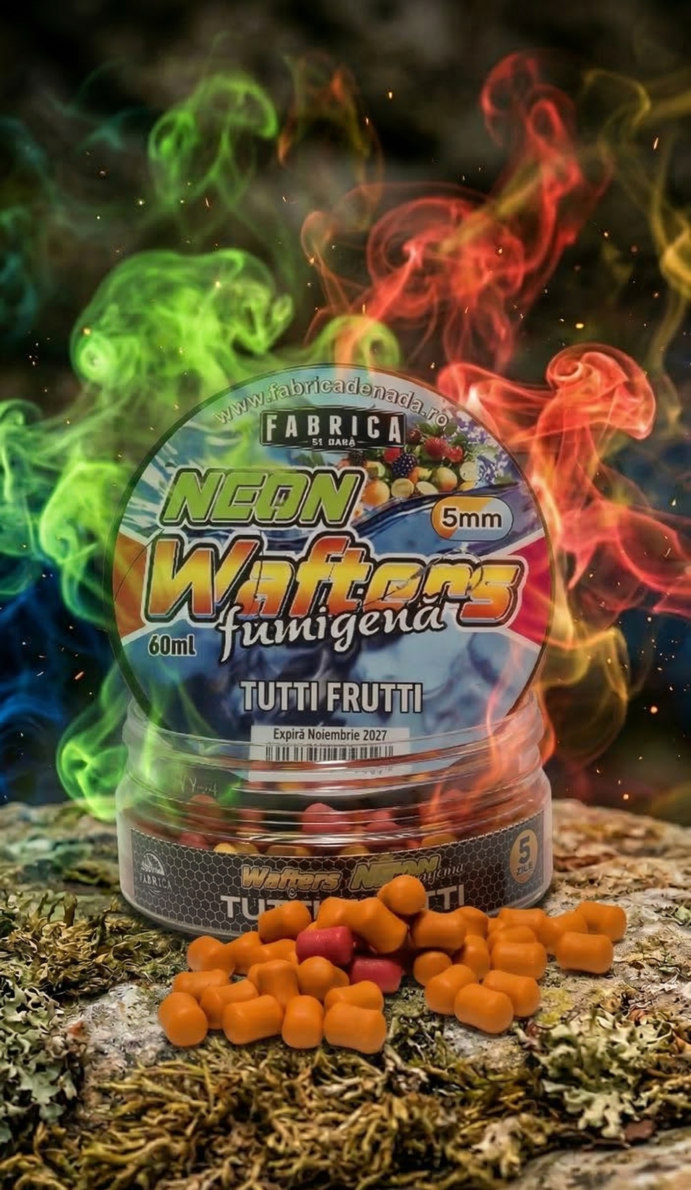 Wafters Tutti Frutti Neon 5mm